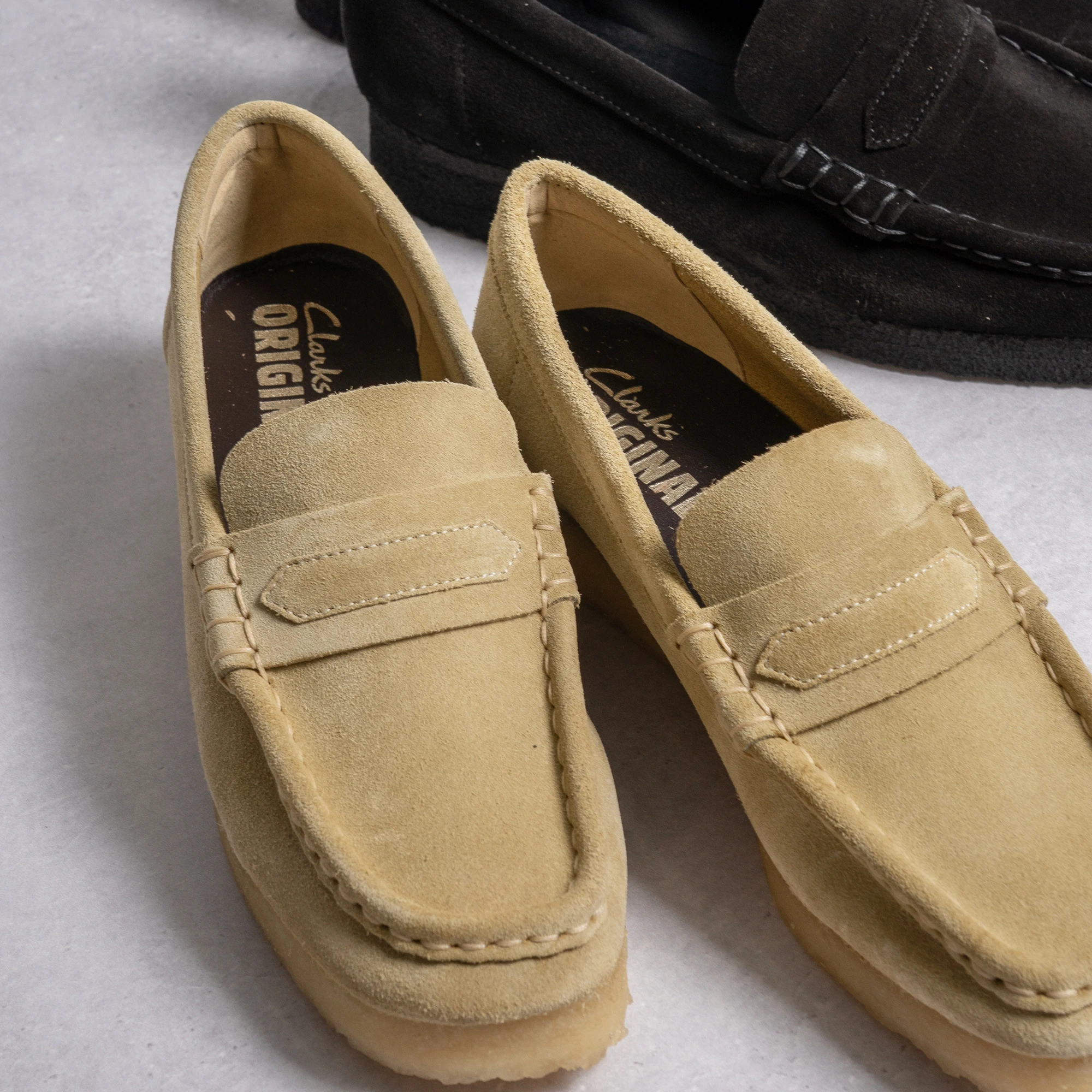 Clarks クラークス WALLABEE LOAFER レディース ワラビーローファー