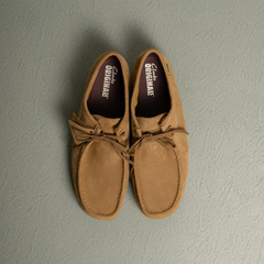 Clarks(ｸﾗｰｸｽ) |大きいサイズ【28.5cm 29cm】Clarks クラークス WALLABEE GTX ワラビー ゴアテックス 26177731 オークモスヌバック