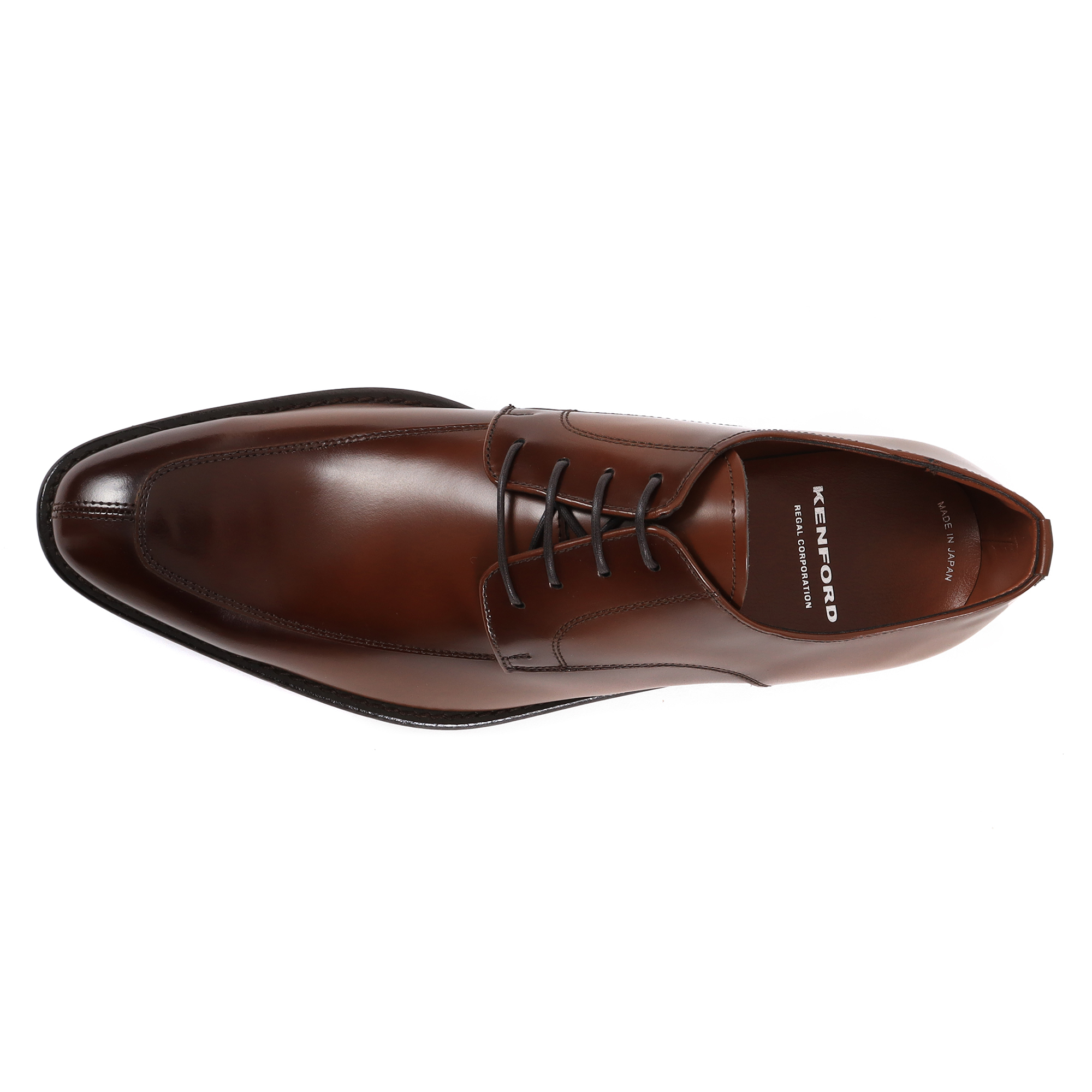 [ケンフォード] オックスフォード Uチップ KB47 メンズ ブラウン 25.0 cm 3E