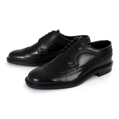 ラッキーホース*ホワイトレザー ウィングチップシューズ ウイングチップレザーシューズ WHITE／PALANCO（パランコ