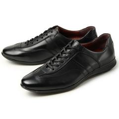 GIAN FRANCO GIOVANNI(ｼﾞｬﾝ･ﾌﾗﾝｺ･ｼﾞｮｳﾞｧﾝﾆ) |GIAN FRANCO GIOVANNI(ジャンフランコジョヴァンニ) メンズ レザースニーカー ビジカジ シューズ GF8070 ブラック