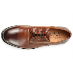 RAUDI(ﾗｳﾃﾞｨ) |RAUDI(ラウディ) メンズ プレーントゥ オックスフォードシューズ R-82105 ブラウン