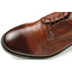 RAUDI(ﾗｳﾃﾞｨ) |RAUDI(ラウディ) メンズ プレーントゥ オックスフォードシューズ R-82105 ブラウン