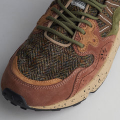 Flower Mountain(ﾌﾗﾜｰﾏｳﾝﾃﾝ) |Flower Mountain フラワーマウンテン YAMANO3 ヤマノスリー FM63737 グリーン/ブラウン/ヘリンボーン