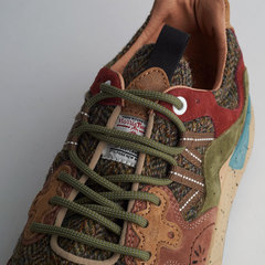 Flower Mountain(ﾌﾗﾜｰﾏｳﾝﾃﾝ) |Flower Mountain フラワーマウンテン YAMANO3 ヤマノスリー FM63737 グリーン/ブラウン/ヘリンボーン