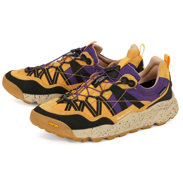 Flower Mountain(フラワーマウンテン) |Flower Mountain フラワーマウンテン IWANO2 イワノツー FM100025 イエロー/パープル