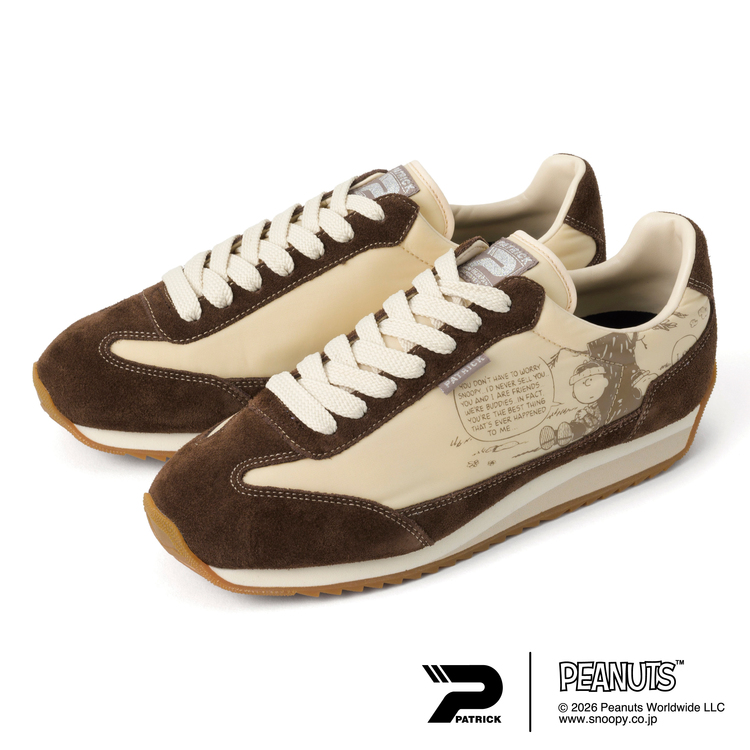 Patrick(ﾊﾟﾄﾘｯｸ) |【国内正規品】Patrick パトリック PSS-SNOOPY-M ピーエスエス マラソン スヌーピー PSS009 BG/BR ベージュ/ブラウン