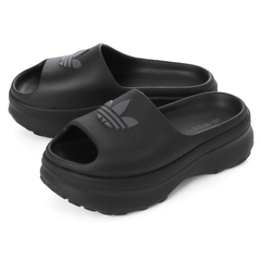 adidas(ｱﾃﾞｨﾀﾞｽ) |adidas アディダス ADIFOM STAN SLIDES W アディフォーム スタン スライド ウィメンズ JI2610 ブラック/グレー