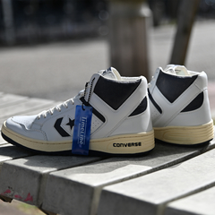 converse(ｺﾝﾊﾞｰｽ) |【TIME LINE】converse コンバース WEAPON VTG HI ウエポン ヴィンテージ ハイ 34201760 オフホワイト/ビンテージネイビー