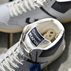 converse(ｺﾝﾊﾞｰｽ) |【TIME LINE】converse コンバース WEAPON VTG HI ウエポン ヴィンテージ ハイ 34201760 オフホワイト/ビンテージネイビー