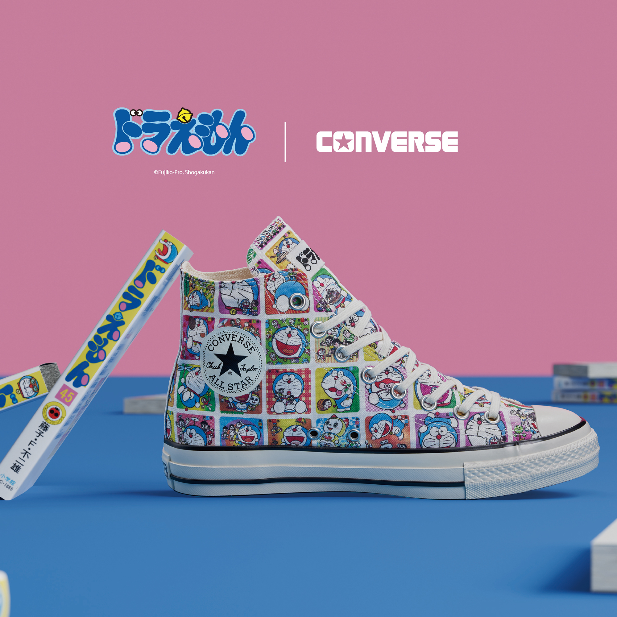 converse コンバース ALL STAR AGED TC HI DORAEMON オールスター 