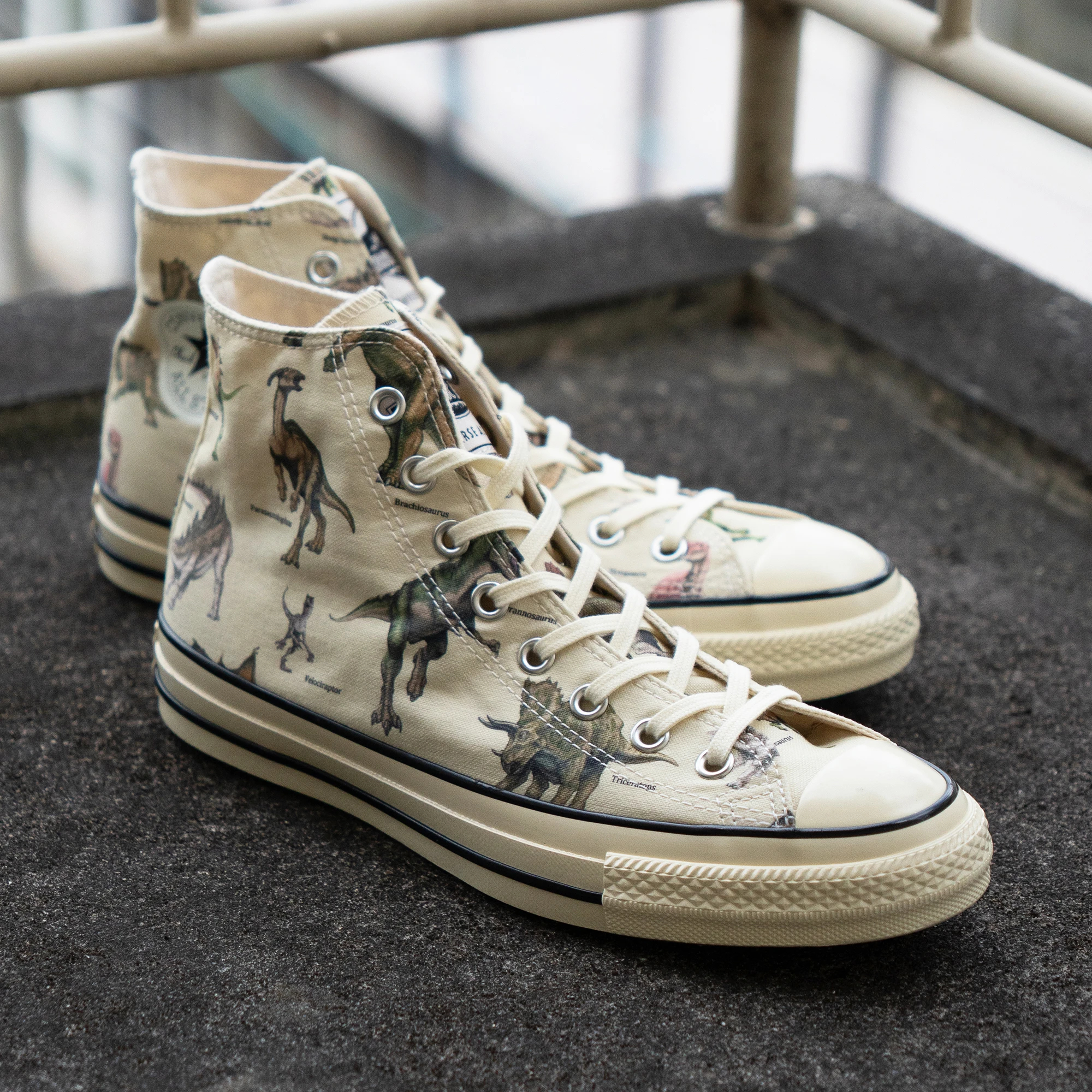 コンパス converse コンバース ALL STAR AGED DP HI JURASSIC PARK 1SE696