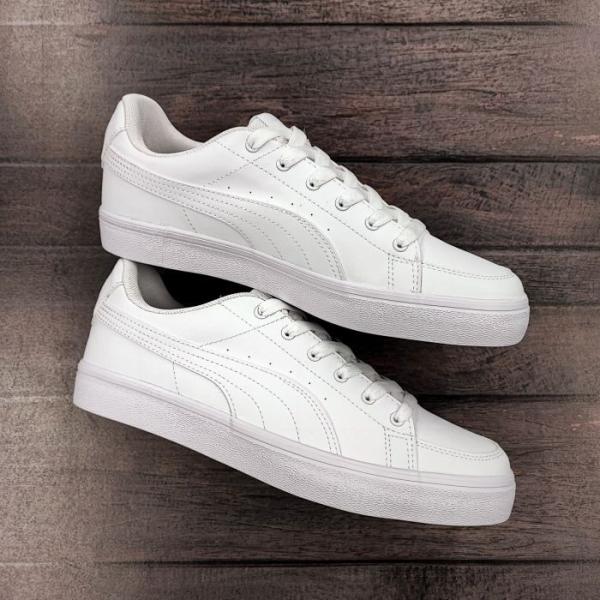 大きいサイズ【29cm 29.5cm 30cm】PUMA（プーマ） V COURT VULC(V