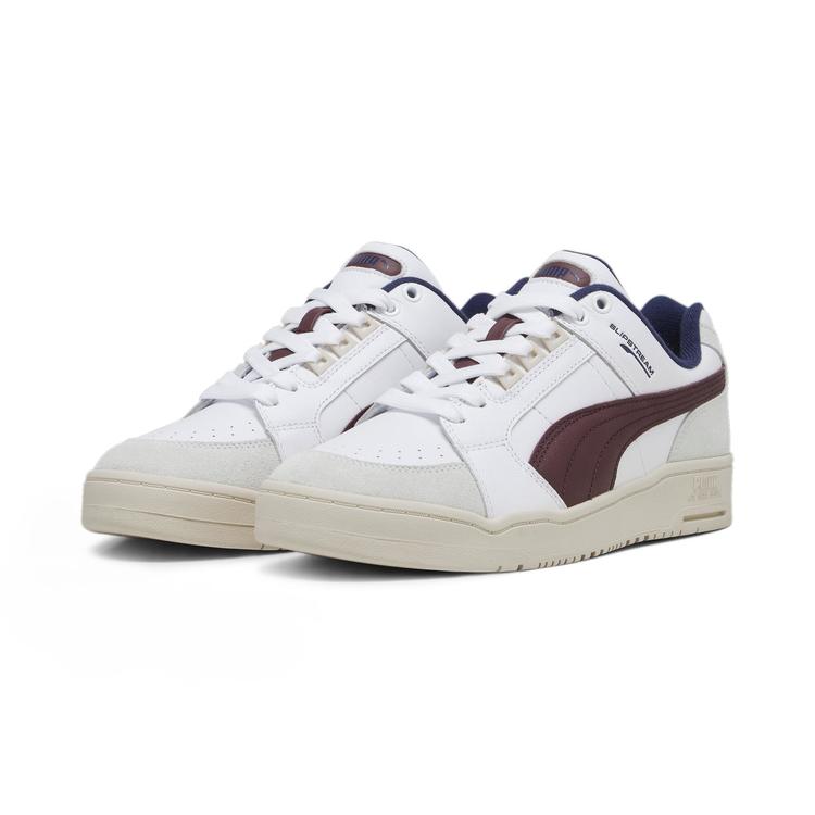 PUMA（プーマ） SLIPSTREAM LO RETRO(スリップストリーム ロー レトロ) 384692-10 ホワイト/レッド / PUMA（ ﾌﾟｰﾏ） | NEXT FOCUS ONLINE STORE