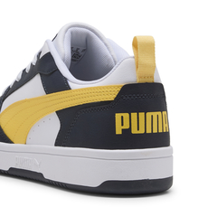 PUMA(ﾌﾟｰﾏ) |PUMA プーマ リバウンド V6 ロウ 392328-39 ホワイト/ネイビー/イエロー