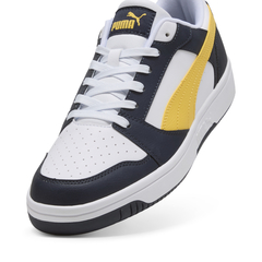 PUMA(ﾌﾟｰﾏ) |PUMA プーマ リバウンド V6 ロウ 392328-39 ホワイト/ネイビー/イエロー