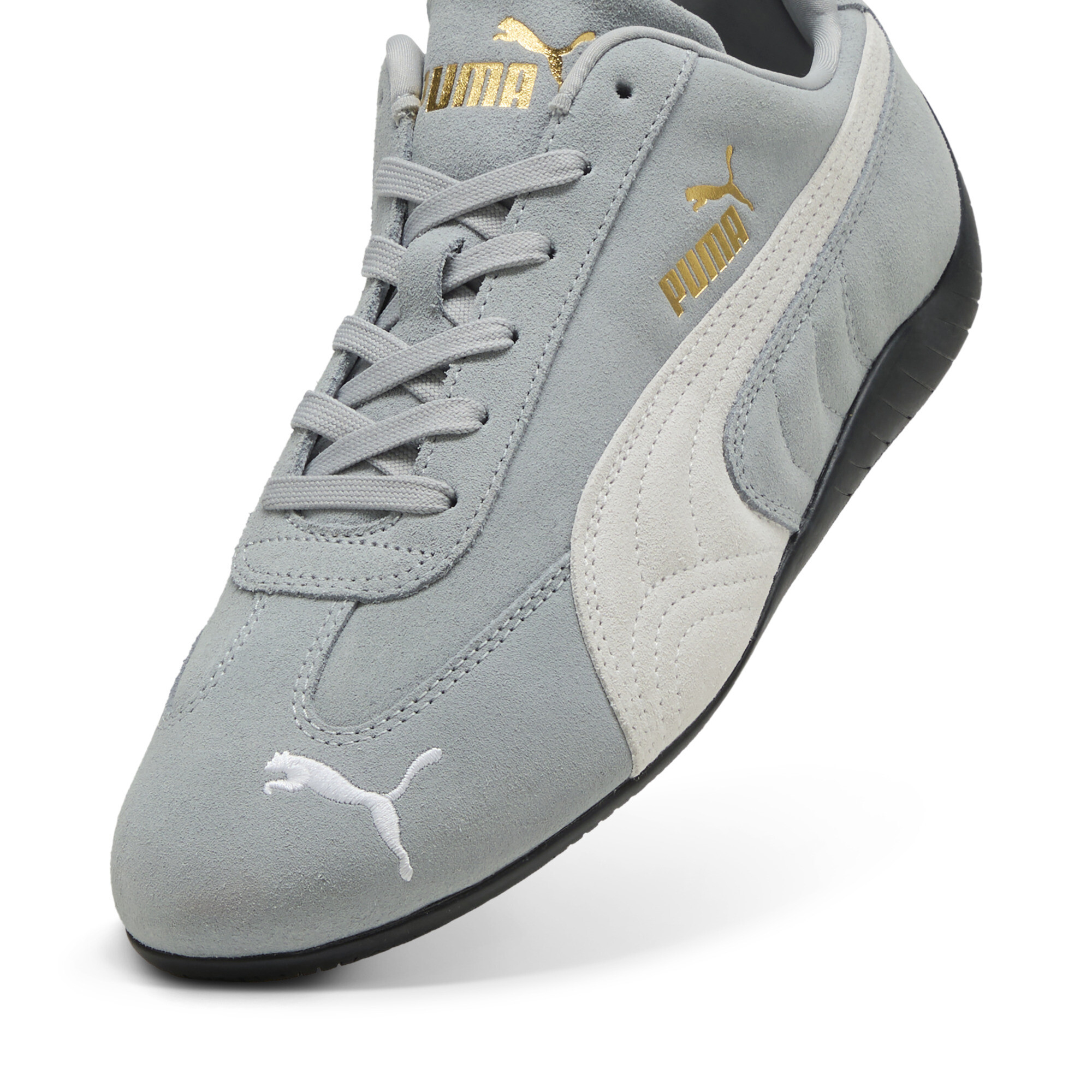 プーマ PUMA SPEEDCAT スピードキャット プレミアムシューズ　グレー PUMA SPEEDCAT PREMIUM SHADOW GRAY-MATTE SILVER（プーマ