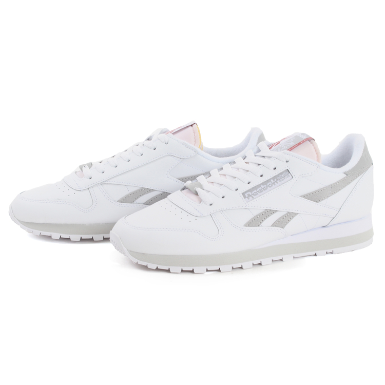 Reebok(ﾘｰﾎﾞｯｸ) |Reebok リーボック CLASSIC LEATHER クラシックレザー 100074346 ホワイト/グレー