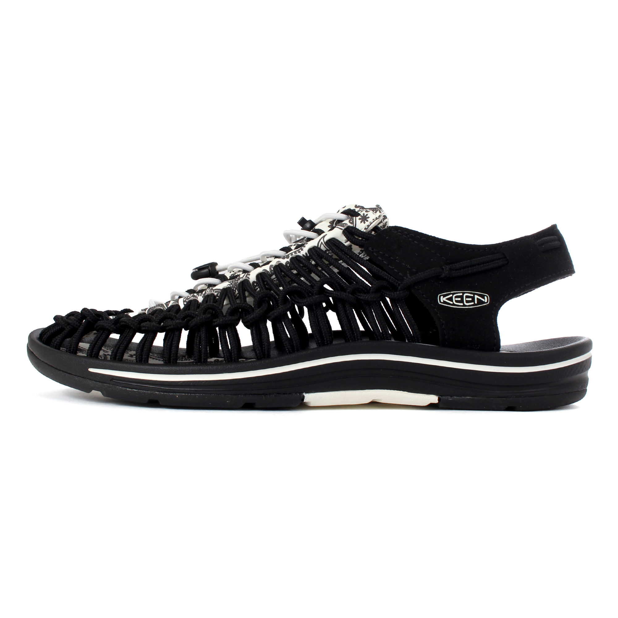 KEEN キーン UNEEK ユニーク 1030574 ブラックレイブンペイズリー