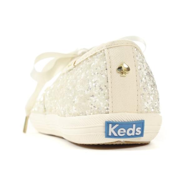 Keds x Kate Spade(ケッズ ケイトスペード) CHAMPION KS GLITTER(チャンピオン KS グリッター) WF53272  クリーム / Keds×Katespade（ｹｯｽﾞｹｲﾄｽﾍﾟｲﾄﾞ） | NEXT FOCUS ONLINE STORE