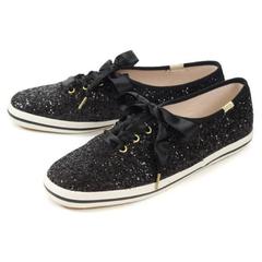 Keds×Katespade(ｹｯｽﾞｹｲﾄｽﾍﾟｲﾄﾞ) |Keds x Kate Spade(ケッズ ケイトスペード) CHAMPION KS GLITTER(チャンピオン KS グリッター) WF52882 ブラック