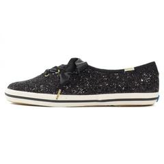 Keds×Katespade(ｹｯｽﾞｹｲﾄｽﾍﾟｲﾄﾞ) |Keds x Kate Spade(ケッズ ケイトスペード) CHAMPION KS GLITTER(チャンピオン KS グリッター) WF52882 ブラック