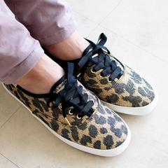 Keds×Katespade(ｹｯｽﾞｹｲﾄｽﾍﾟｲﾄﾞ) |Keds x Kate Spade(ケッズ ケイトスペード) CHAMPION KS GLITTER(チャンピオン KS グリッター) WF62876 レオパード
