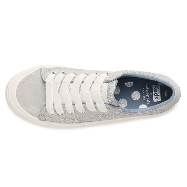 Keds x Kate Spade（ケッズ ケイトスペード） CREW KICK 75 KS MM(クルーキック 75 KS MM) WH65851  シルバー / Keds×Katespade（ｹｯｽﾞｹｲﾄｽﾍﾟｲﾄﾞ） | NEXT FOCUS ONLINE STORE