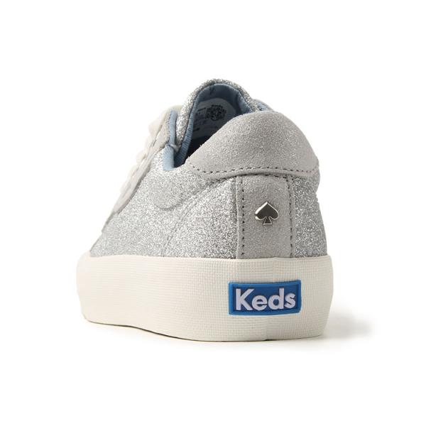 Keds x Kate Spade（ケッズ ケイトスペード） CREW KICK 75 KS MM(クルーキック 75 KS MM) WH65851  シルバー / Keds×Katespade（ｹｯｽﾞｹｲﾄｽﾍﾟｲﾄﾞ） | NEXT FOCUS ONLINE STORE