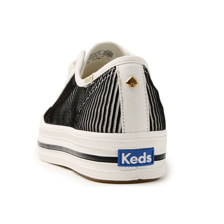 Keds x Kate Spade(ケッズ ケイトスペード) TRIPLE KICK KS MESH(トリプルキック KS メッシュ) WF64665  ブラック / Keds×Katespade（ｹｯｽﾞｹｲﾄｽﾍﾟｲﾄﾞ） | NEXT FOCUS ONLINE STORE