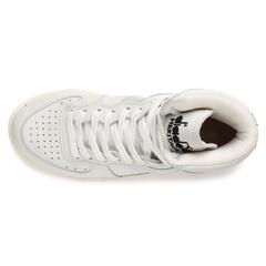 Diadora heritage(ﾃﾞｨｱﾄﾞﾗ ﾍﾘﾃｰｼﾞ) |Diadora heritage（ディアドラ ヘリテージ） MI BASKET USED W(マイ バスケット ユーズド ウィメンズ) 176695 6103 ホワイト/シルバー