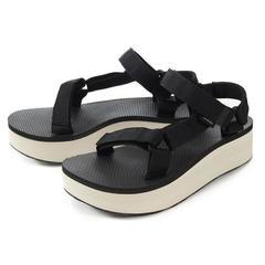 Teva(ﾃﾊﾞ) |Teva(テバ) W FLATFORM UNIVERSAL(ウィメンズ フラットフォーム ユニバーサル) 1008844 BKTN ブラック/タン