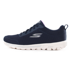 SKECHERS(ｽｹｯﾁｬｰｽﾞ) |SKECHERS スケッチャーズ GO WALK TRAVEL FUN JOURNEY ゴーウォーク トラベル ファン ジャーニー 124985 BKAQ NVLV TPCL