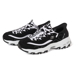 SKECHERS(ｽｹｯﾁｬｰｽﾞ) |SKECHERS スケッチャーズ SLIP-INS DLITES NEW CLASSIC スリップインズ ディーライツ ニュークラシック 150030 BKW ブラック/ホワイト