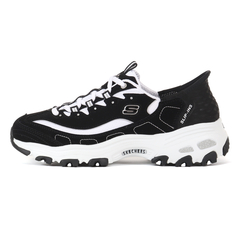 SKECHERS(ｽｹｯﾁｬｰｽﾞ) |SKECHERS スケッチャーズ SLIP-INS DLITES NEW CLASSIC スリップインズ ディーライツ ニュークラシック 150030 BKW ブラック/ホワイト