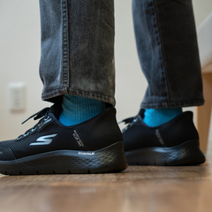 SKECHERS(ｽｹｯﾁｬｰｽﾞ) |SKECHERS スケッチャーズ スリップインズ ゴーウォーク フレックス ウォータープルーフ 216330WW BBK ブラック