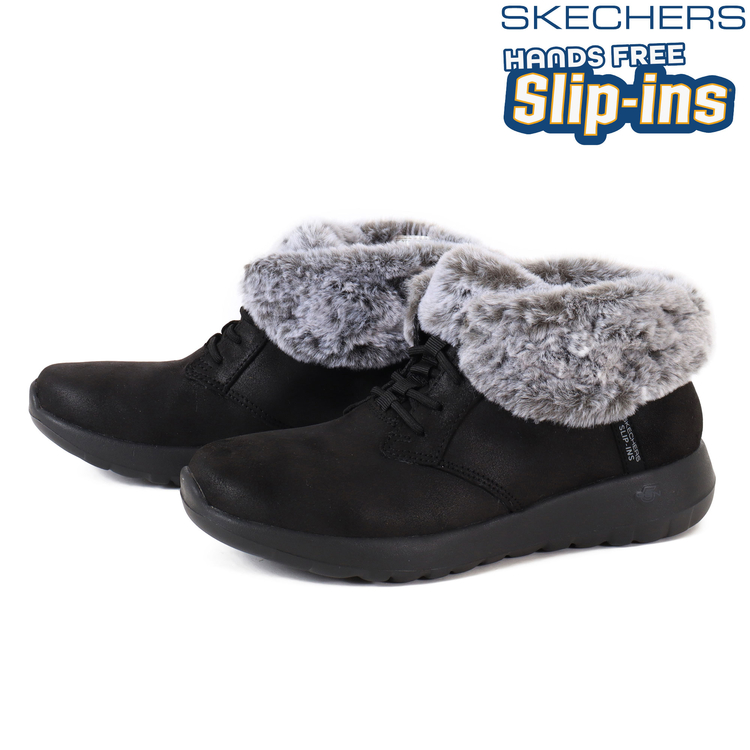 SKECHERS(ｽｹｯﾁｬｰｽﾞ) |SKECHERS スケッチャーズ SLIP-INS スリップインズ オンザゴー ジョイ コージー チャーム 144803 BKGY CSNT