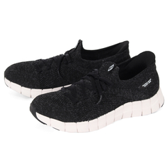 SKECHERS(ｽｹｯﾁｬｰｽﾞ) |SKECHERS スケッチャーズ スリップインズ フレックス ステップ ソフト ストロール 104700 BKW SAGE