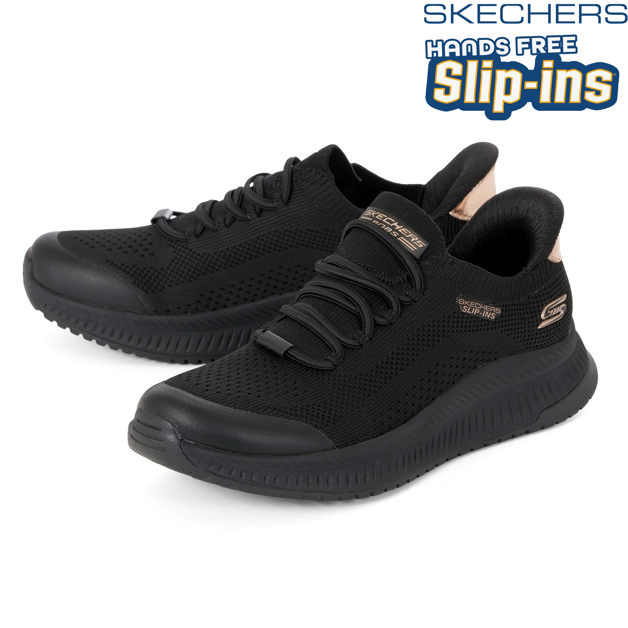 SKECHERS スケッチャーズ SLIP-INS スリップインズ ボブス スクワッド