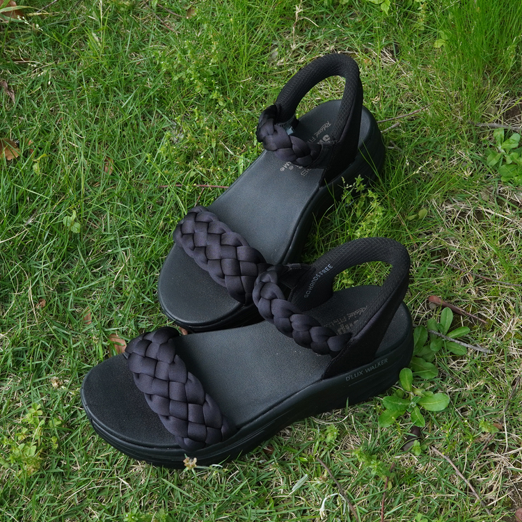 SKECHERS(ｽｹｯﾁｬｰｽﾞ) |SKECHERS スケッチャーズ SLIP-INS スリップインズ デラックス ウォーカー サンダル デイリー ツイスト 163589
