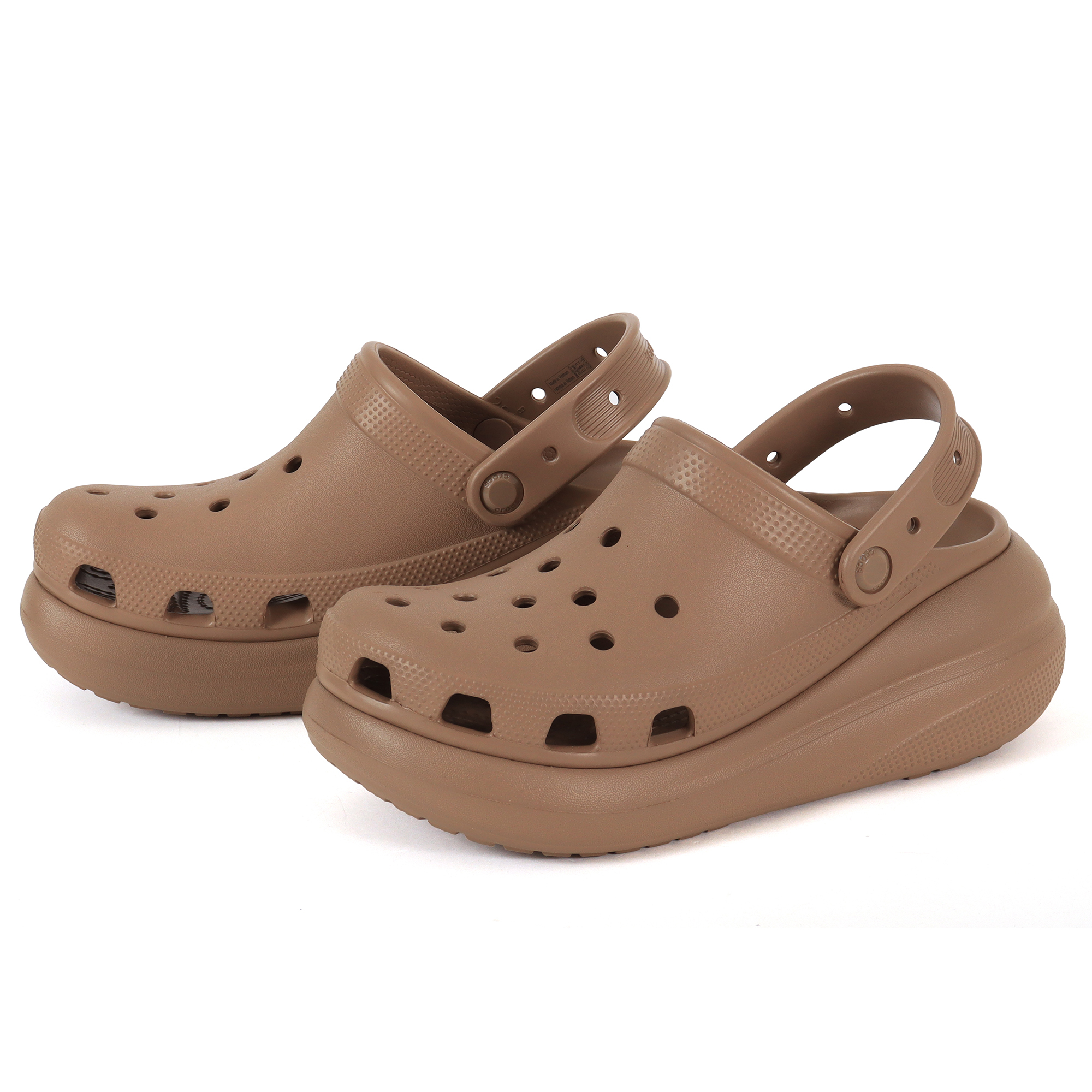 crocs クロックス CRUSH CLOG クラッシュ クロッグ 207521-2Q9 ラテ