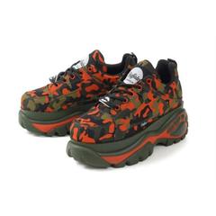 Buffalo(ﾊﾞｯﾌｧﾛｰ) |Buffalo LONDON(バッファロー ロンドン) プラットフォームスニーカー CLASSIC NYLON(クラシック ナイロン) 1533136 カモフラージュ