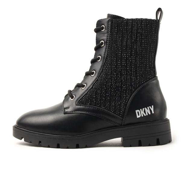 22cm～24cm】DKNY ダナキャランニューヨーク レースアップブーツ