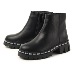 DKNY(ﾀﾞﾅｷｬﾗﾝﾆｭｰﾖｰｸ) |【20cm～21cm】DKNY ダナキャランニューヨーク ショートブーツ GABBY BOLTEN DKN948 ブラック