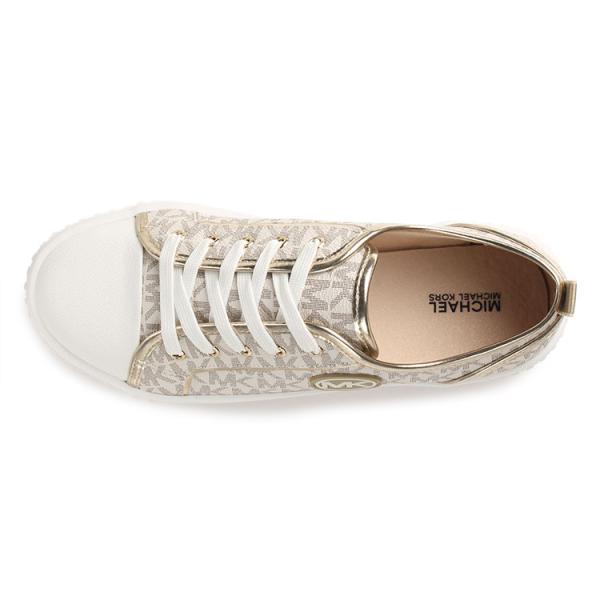 MICHAEL KORS ホワイト/ブラウン スニーカー US 8M MICHAEL KORS ホワイト/ブラウン スニーカー US 8M MICHAEL KORS