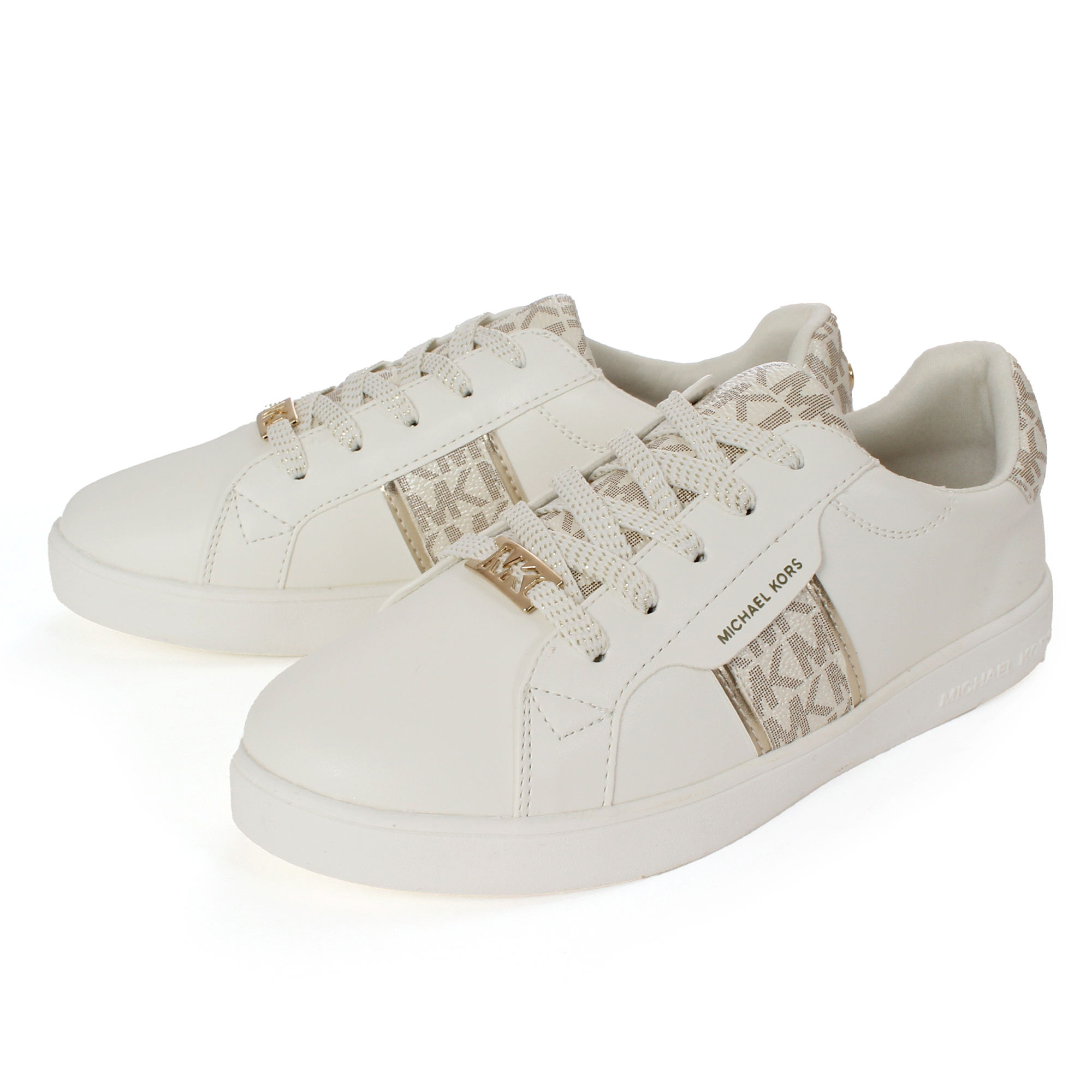 MICHAEL KORS マイケルコース JEM MAXINE MK100910C ホワイト/ゴールド