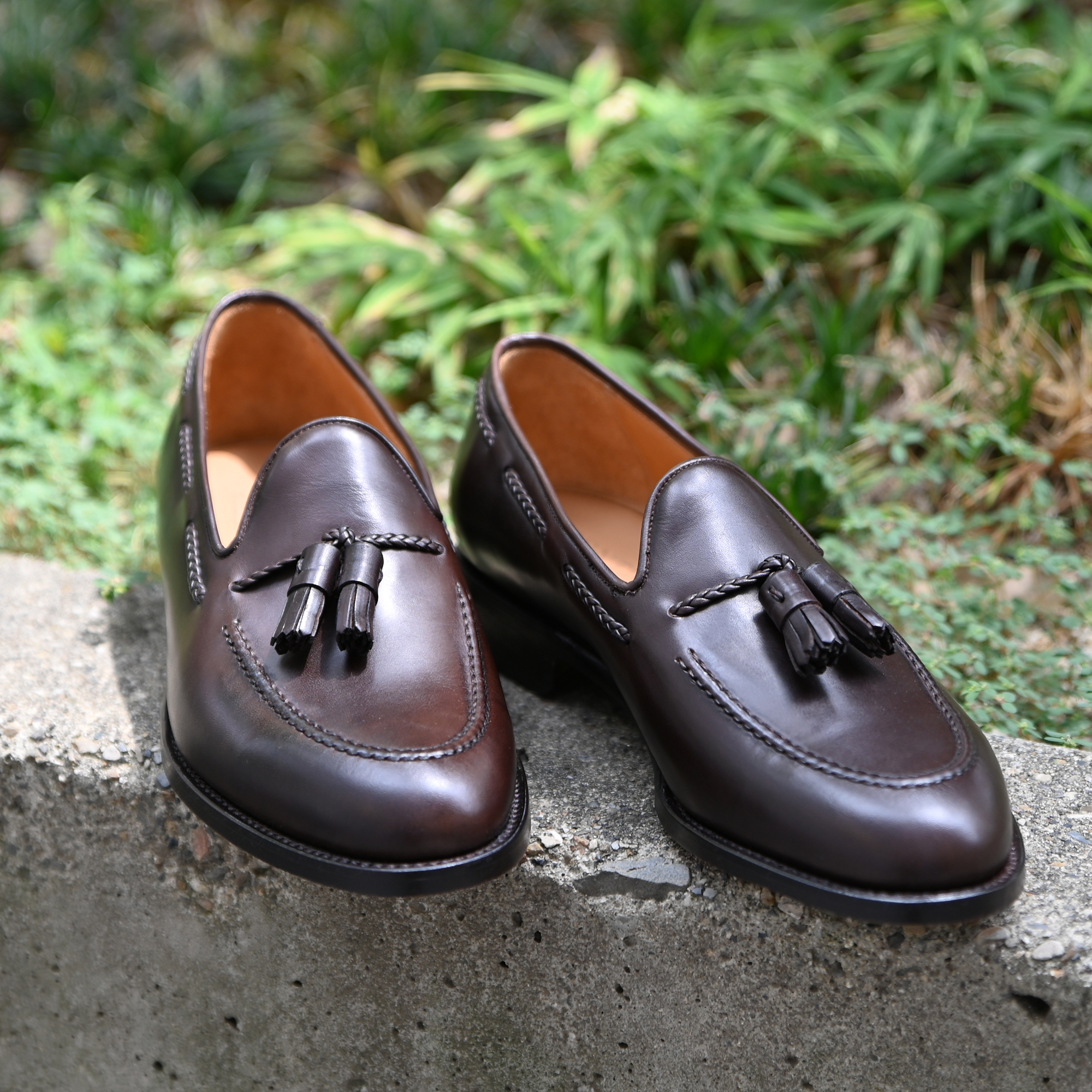 GENTIQUE ジェンティーク JUAN ジュアン タッセルローファー 18216