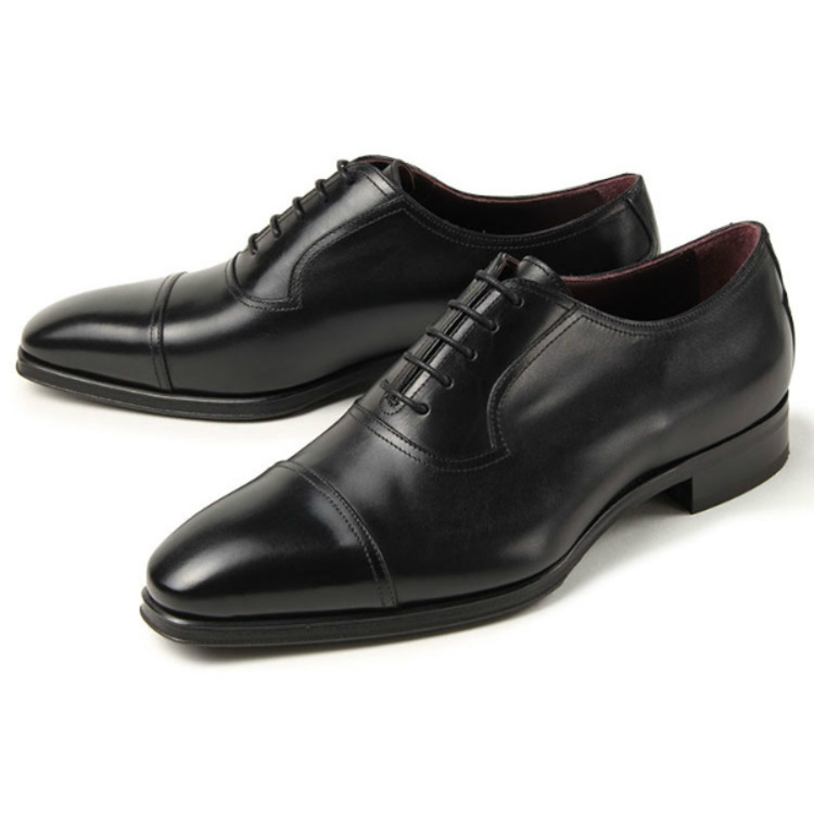 Blu Scuro（ブルスクーロ） メンズ ビジネスシューズ ストレートチップ