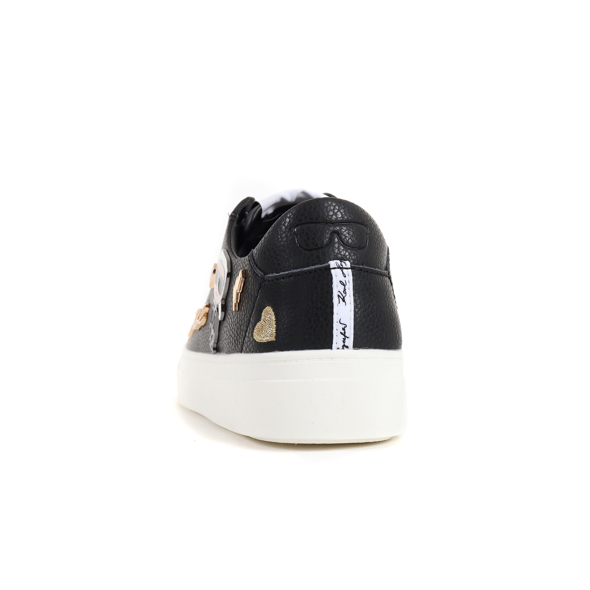Sneakers with embossed side logo brand Karl Lagerfeld