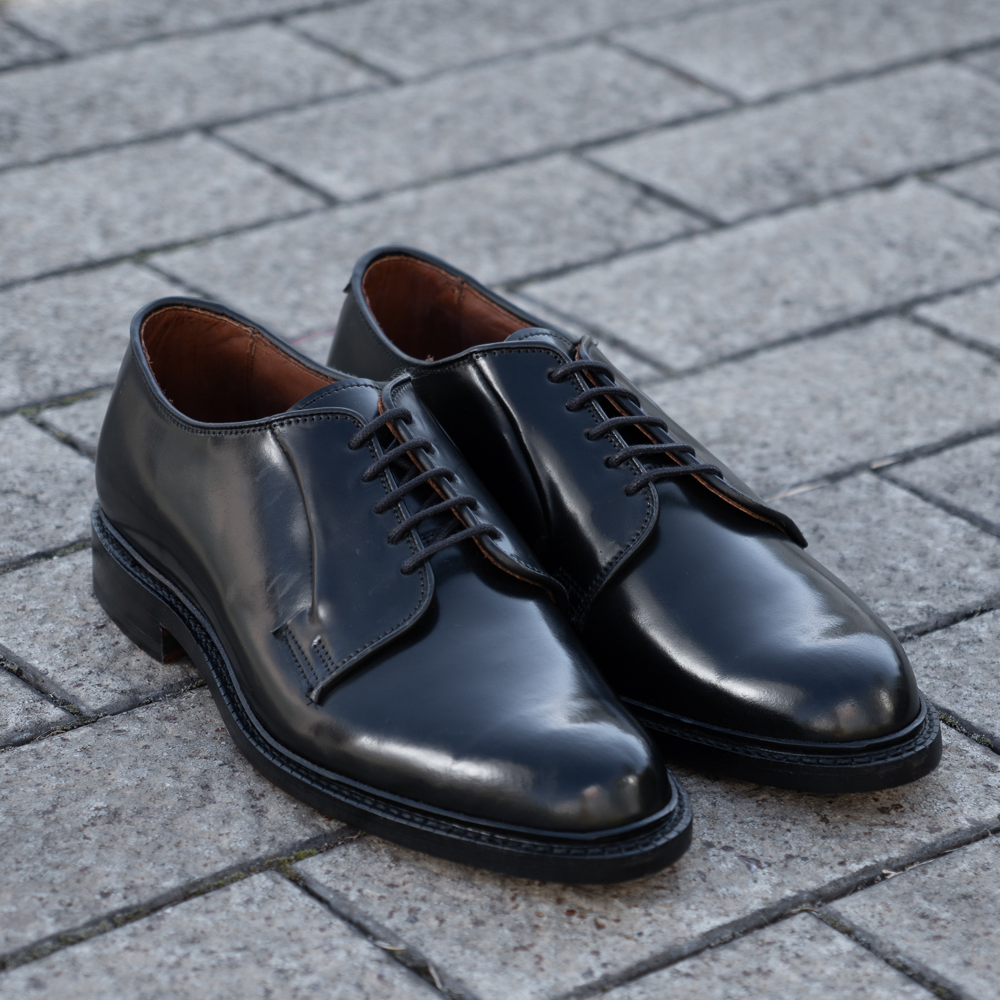 ALLEN EDMONDS LEEDS SHELL CORDOVAN リーズ シェルコードバン 9501 D ブラック / その他（海外ﾌﾞﾗﾝﾄﾞ）  （ｿﾉﾀｶｲｶﾞｲ） | NEXT FOCUS ONLINE STORE